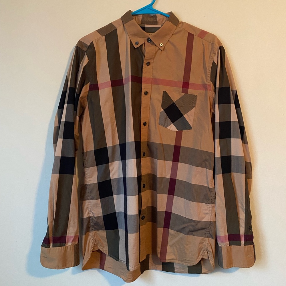 Authentic Burberry Button Down